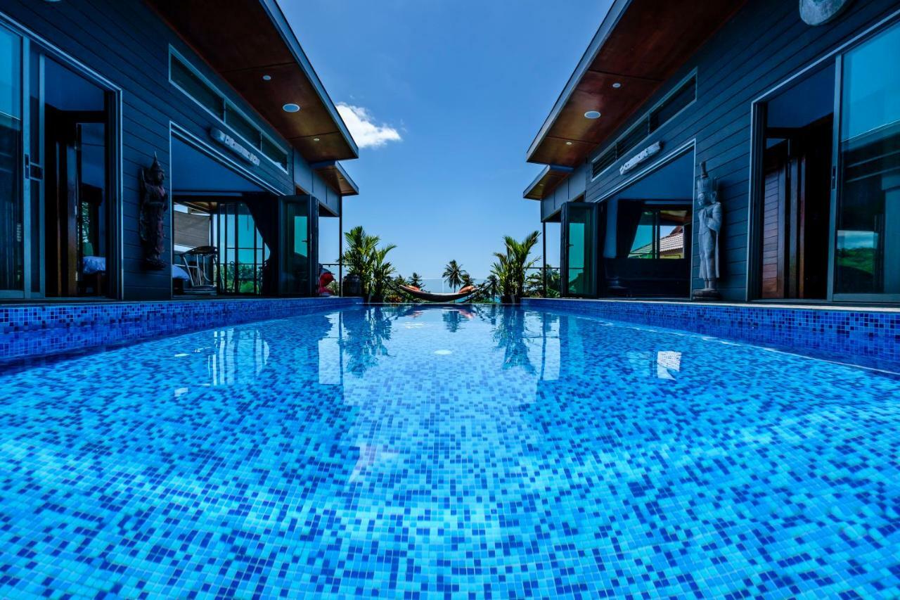 Stunning Villa With Ocean Views And Free Car Lamai Beach  Exterior photo