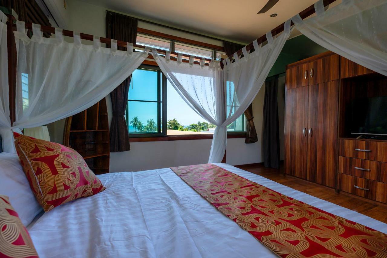 Stunning Villa With Ocean Views And Free Car Lamai Beach  Exterior photo