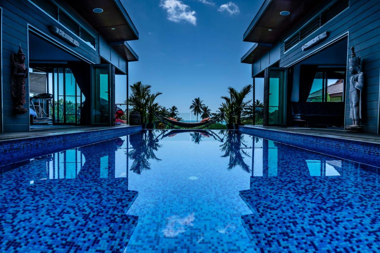 Stunning Villa With Ocean Views And Free Car Lamai Beach  Exterior photo