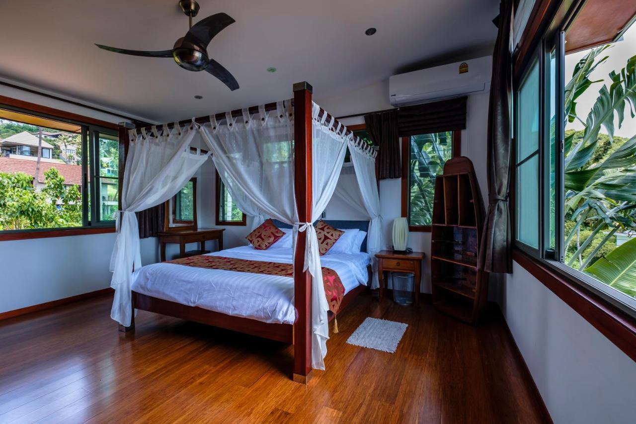 Stunning Villa With Ocean Views And Free Car Lamai Beach  Exterior photo